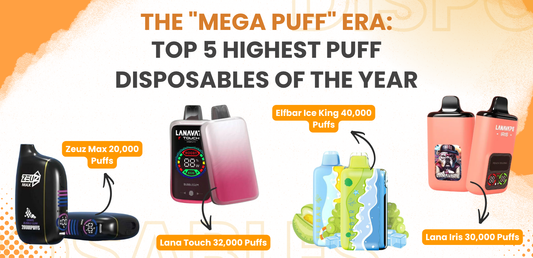 The "Mega Puff" Era: Top 5 Highest Puff Disposables of the Year