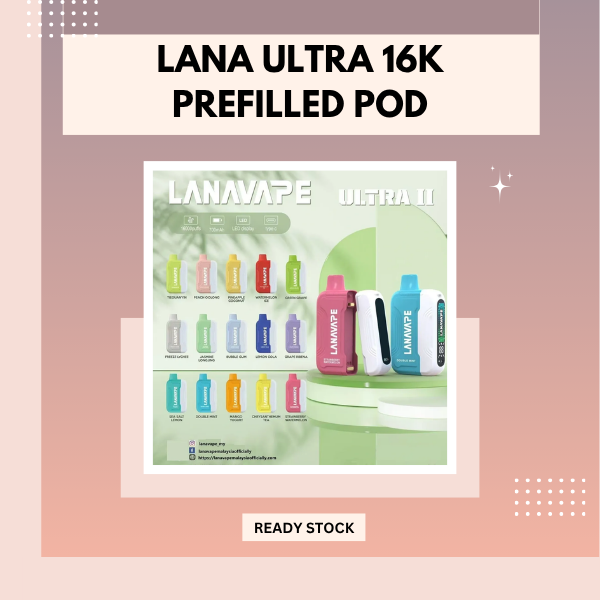 Lana Ultra 2 16000 Puffs Swappable Pod Vape Device Main View