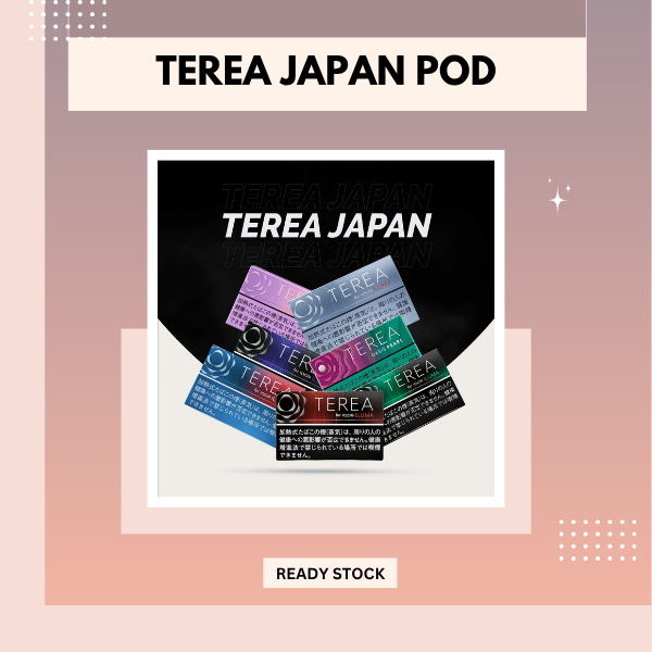 Terea Japan tobacco sticks pack assortment for IQOS ILUMA device